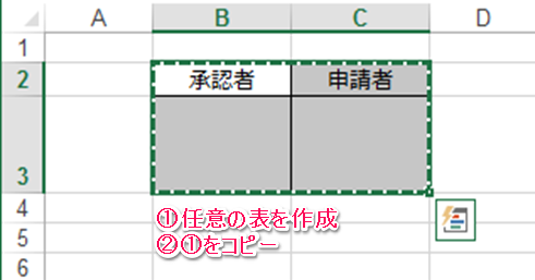 セルのサイズに関わらず任意の表を 図 で貼り付けする方法 Excelを制する者は人生を制す No Excel No Life