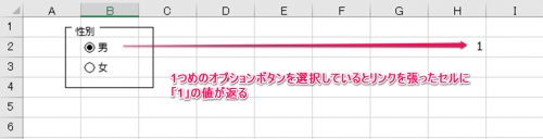 オプションボタン・グループボックス設置⑨