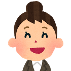 Aさん(女性・笑顔)